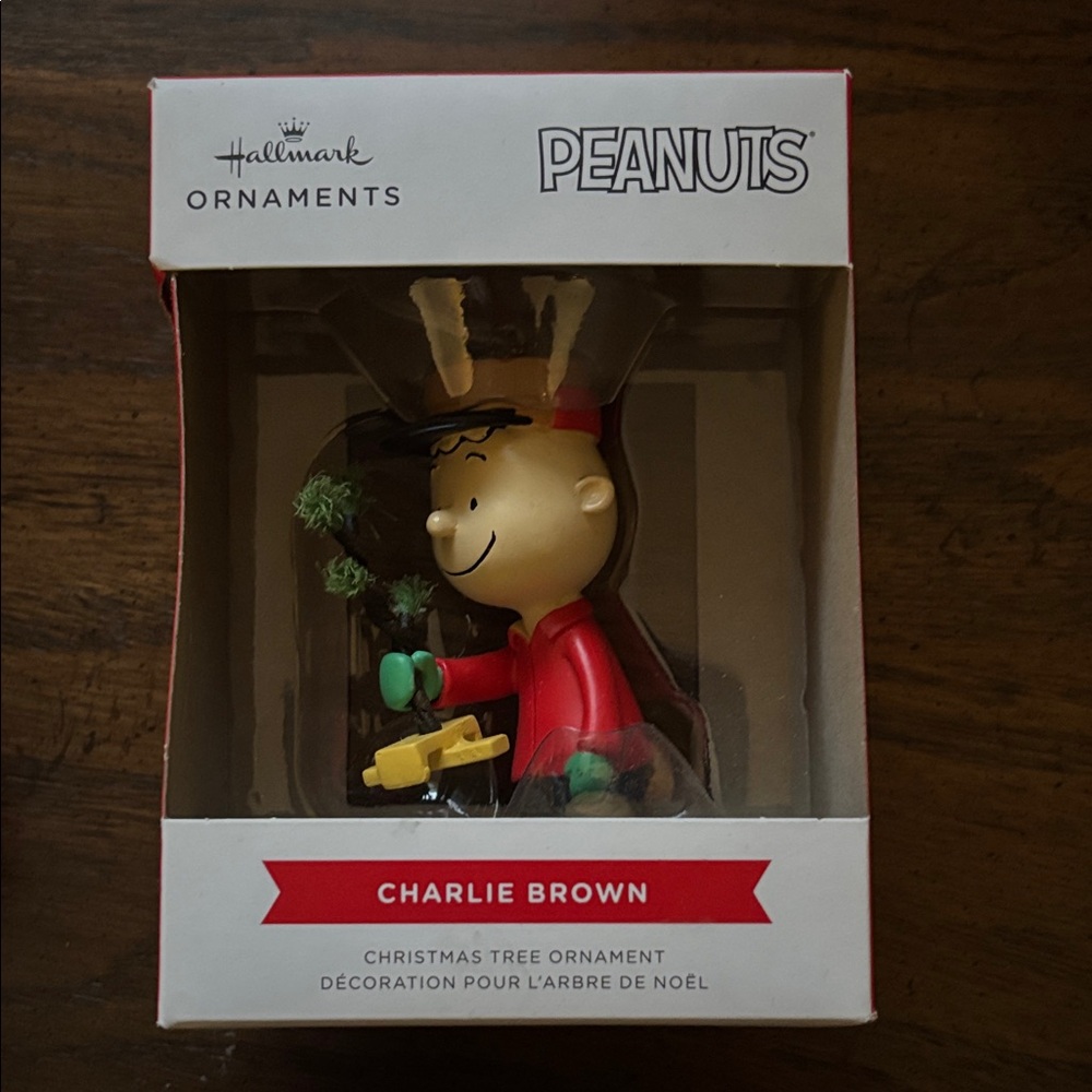 Hallmark Peanuts Charlie Brown Ornament - Red and Yellow
